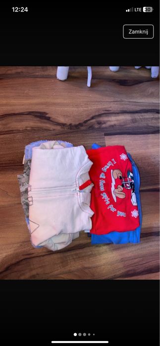 Paka ubranek dla chlopca 68 rozne marki