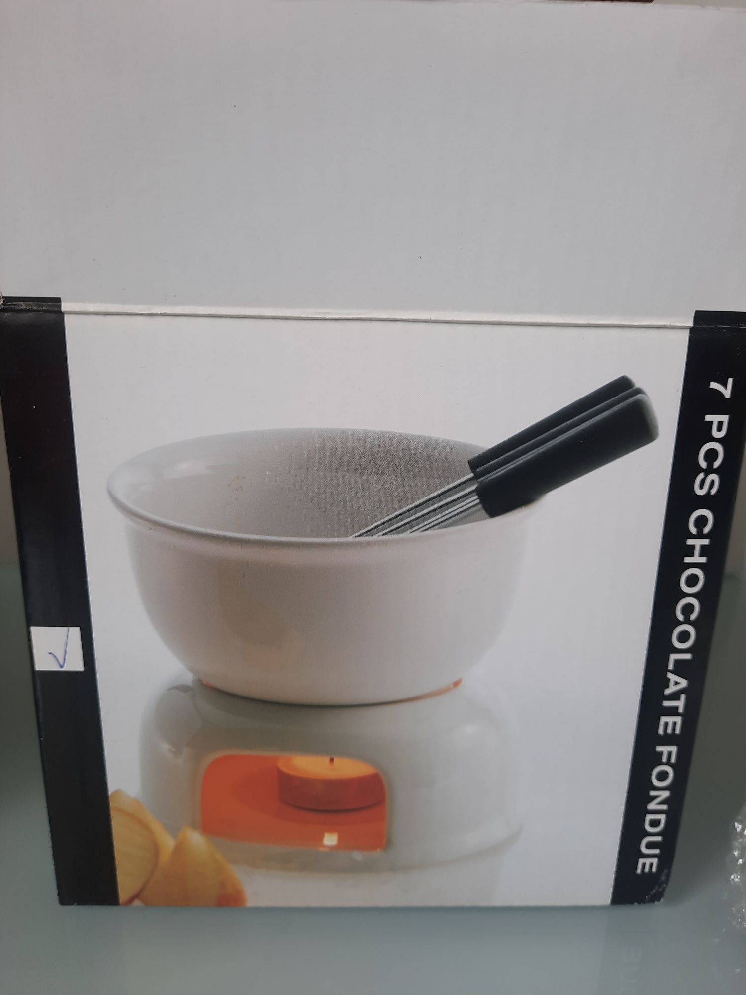 Serviço para Fondue de Chocolate com 7 peças