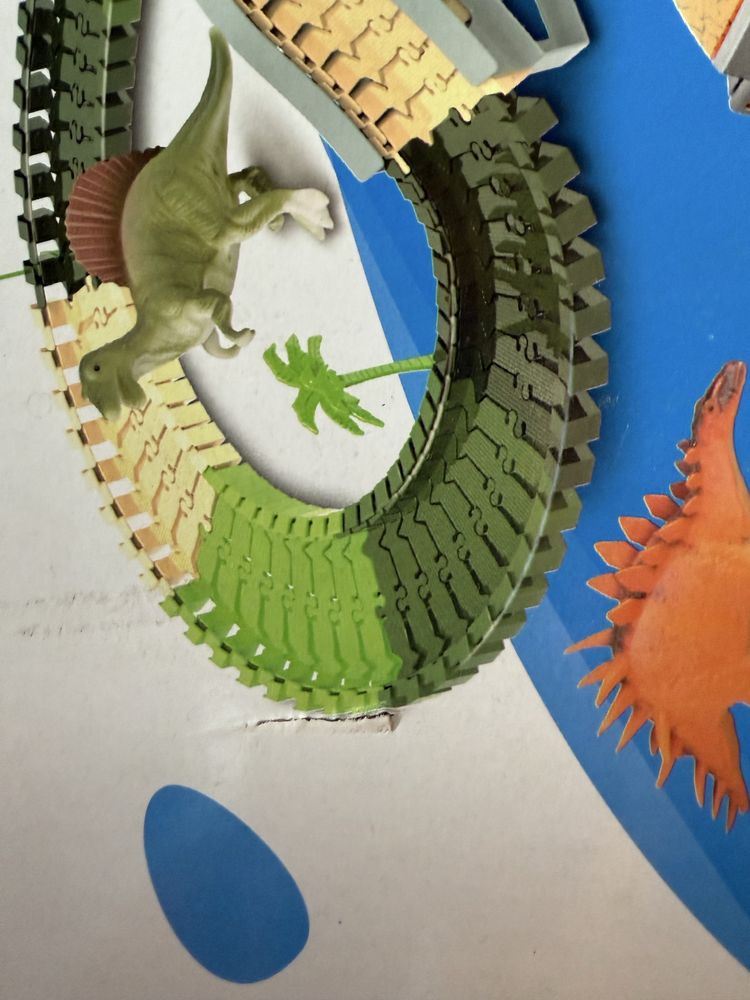 Dino racing set tor dinozaurów