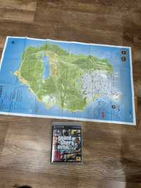 Диск для PlayStation 3 Grand Theft Auto з картою