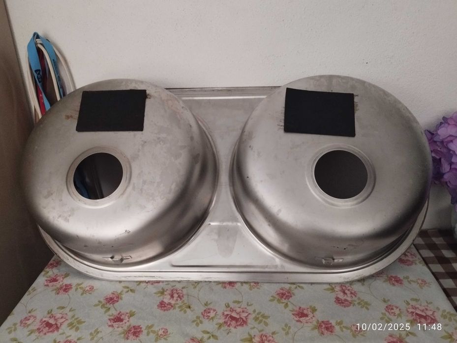 2 lava-louça em Inox