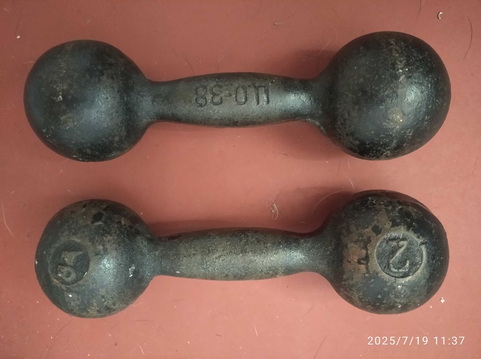 Гантелі 2 кг СССР.