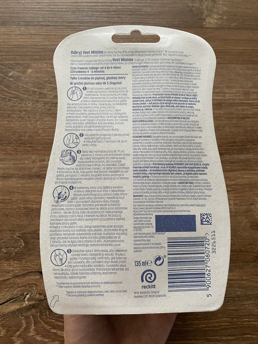 Nkwy zestaw do depilacji Veet