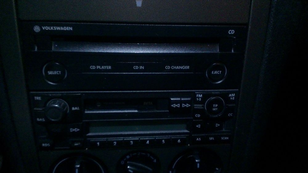 Rádio e leitor cd original VW