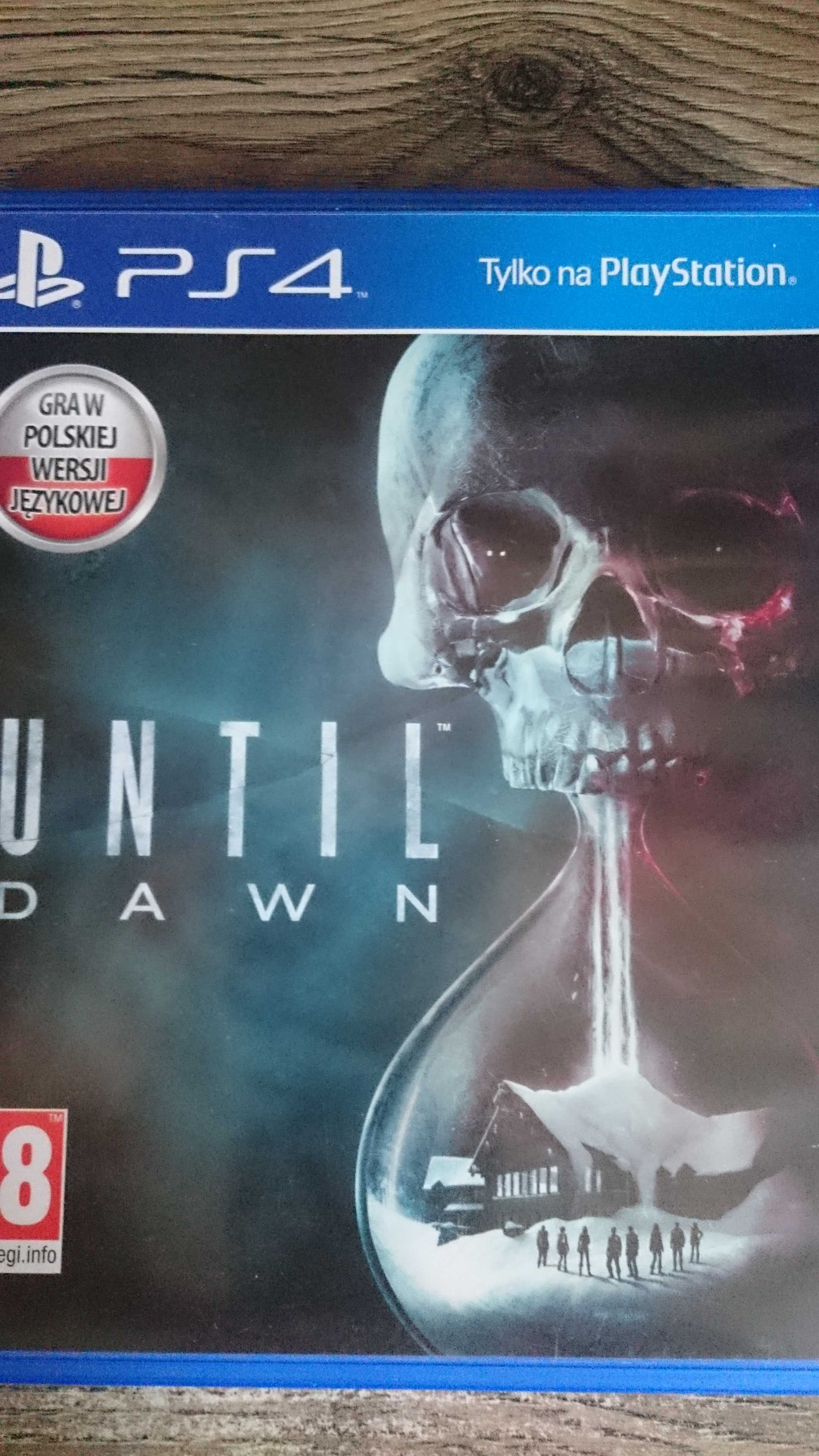 Gra Until Dawn PS4 polska wersja gta playstation 4 spiderman horror