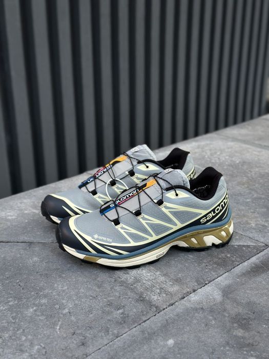 Salomon XT-6 Adv Dover Blue Beige Gore-Tex , Саломон хт6 гортекс