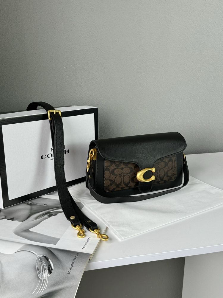 Жіноча сумка Coach Люкс кроссбоди женская сумка на плечо клат коуч хит