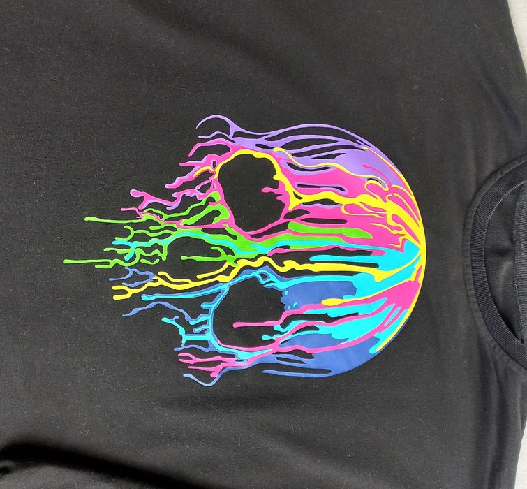 Реглан оверсайз 3XL череп, довжина 70 см.