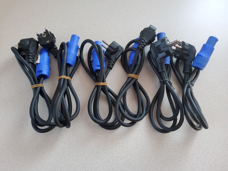 Sprzedam estradowe kable zasilania Powercone