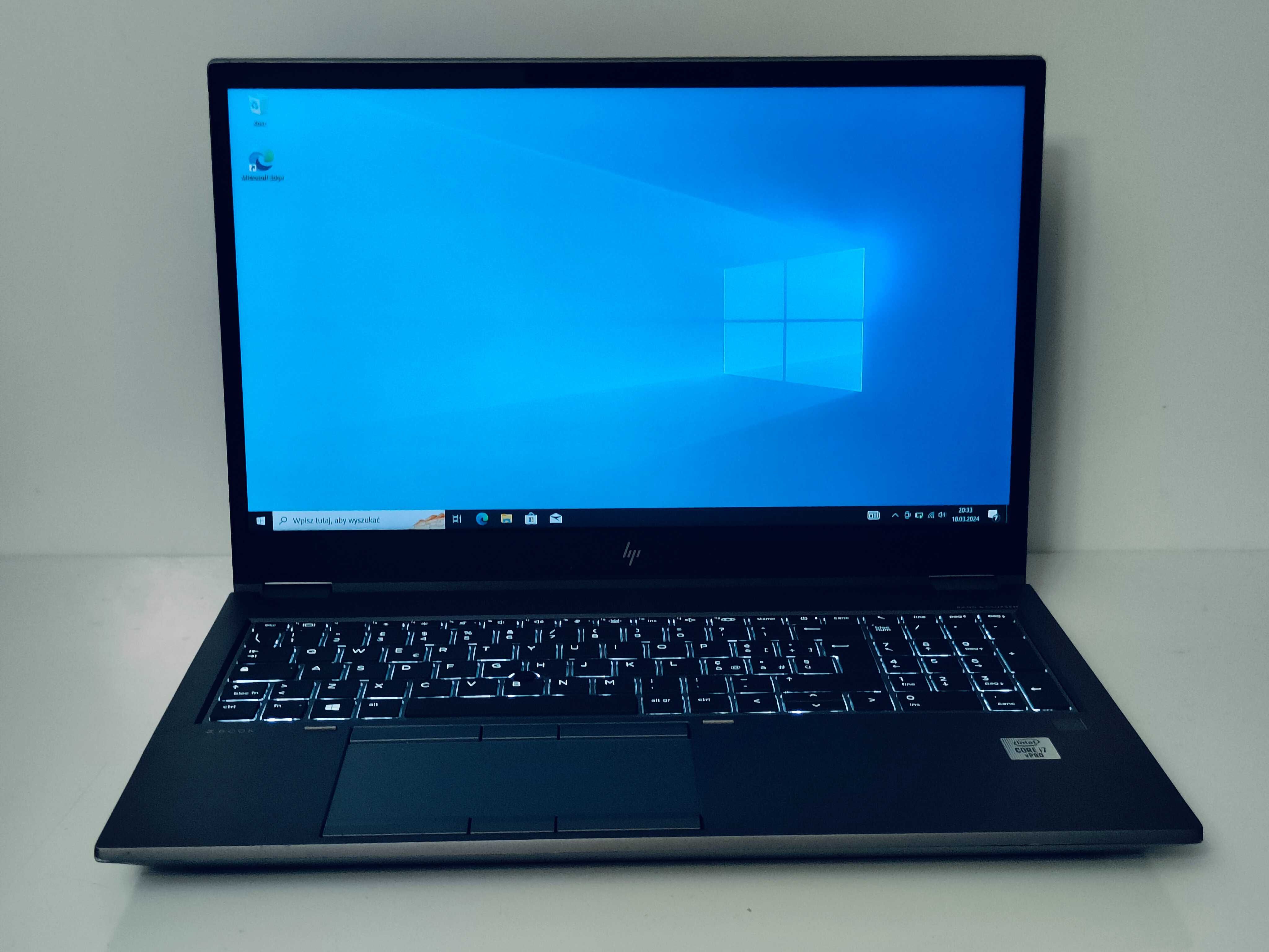 HP ZBook Fury 15 G7 15,6 i7 16 GB 1000 GB SSD NVIDIA