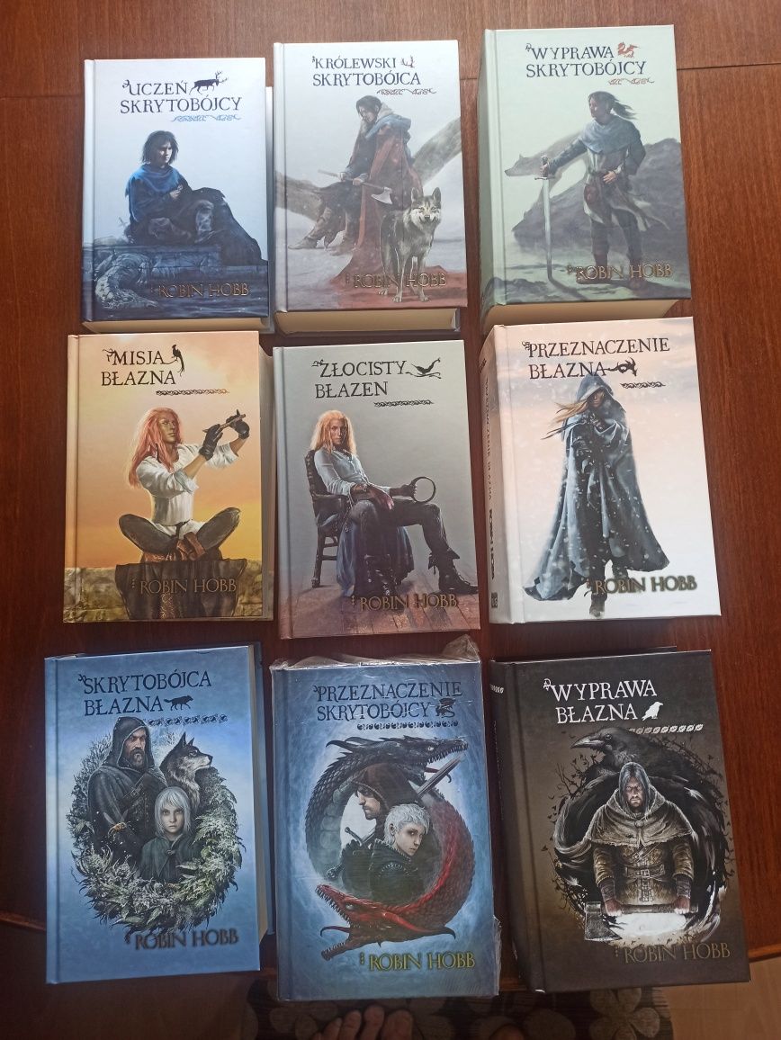 Robin Hobb Uczeń skrytobójcy i pozostałe tomy komplet