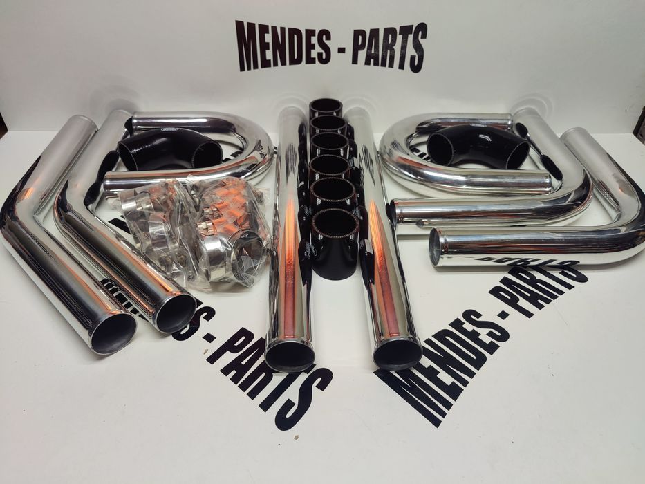Kit tubagem de intercooler alumínio universal P