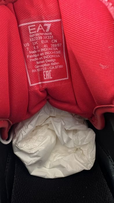 Sapatilhas EA7 Emporio Armani