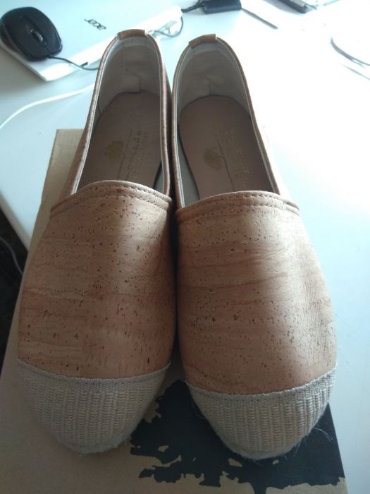 Calcado em Cortiça da Marca Montado fabricado em Portugal