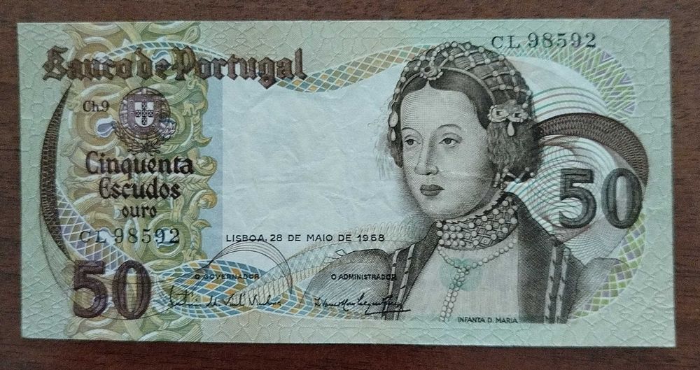 Nota de 50$00 de 1968