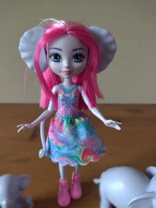 Enchantimals lalka słonie