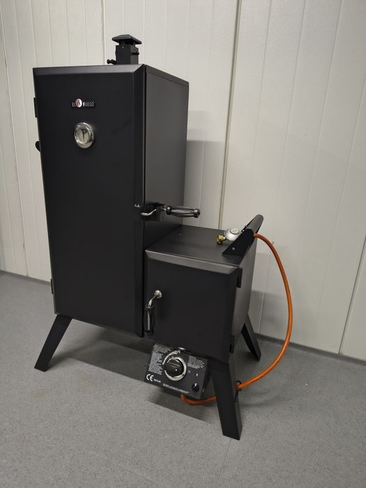 WĘDZARKA GAZOWA + GRILL GAZOWY 2w1 El Fuego Portland SF Z Ekspozycji!