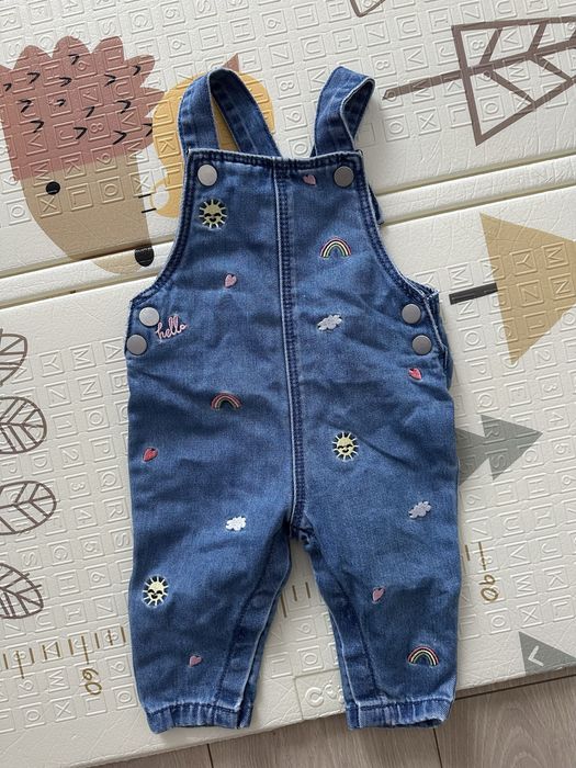 Джинсовий комбінзон 68 р