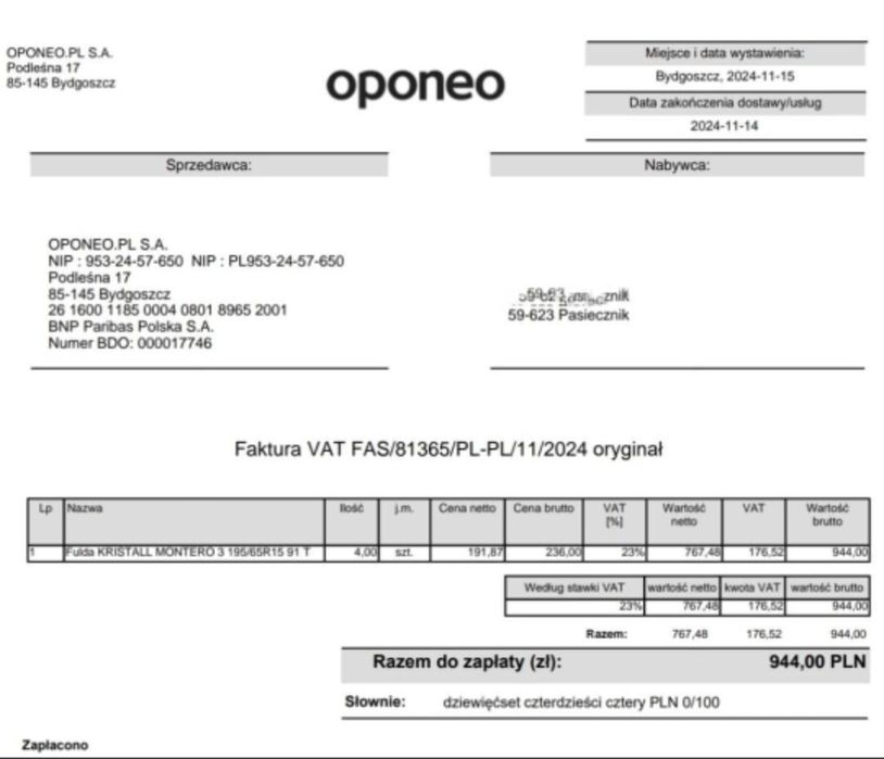 Sprzedam Koła zimowe