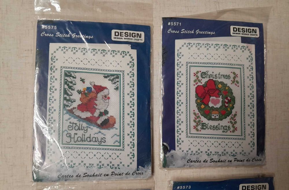 Новорічні набори для вишивання DESIGN WORKS