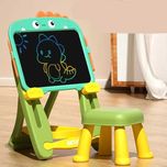Мольберт двосторонній W5002 стільчик, дошка для малювання, LCD-планшет