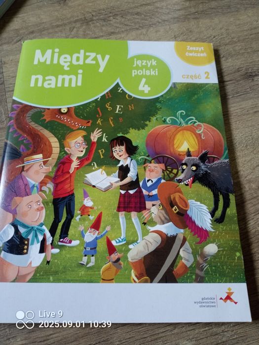 Miedzy nami język polski klasa 4 zeszyt ćwiczeń