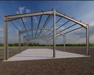 Hala stalowa konstrukcje każdy wymiar 10x20m kratownica dach