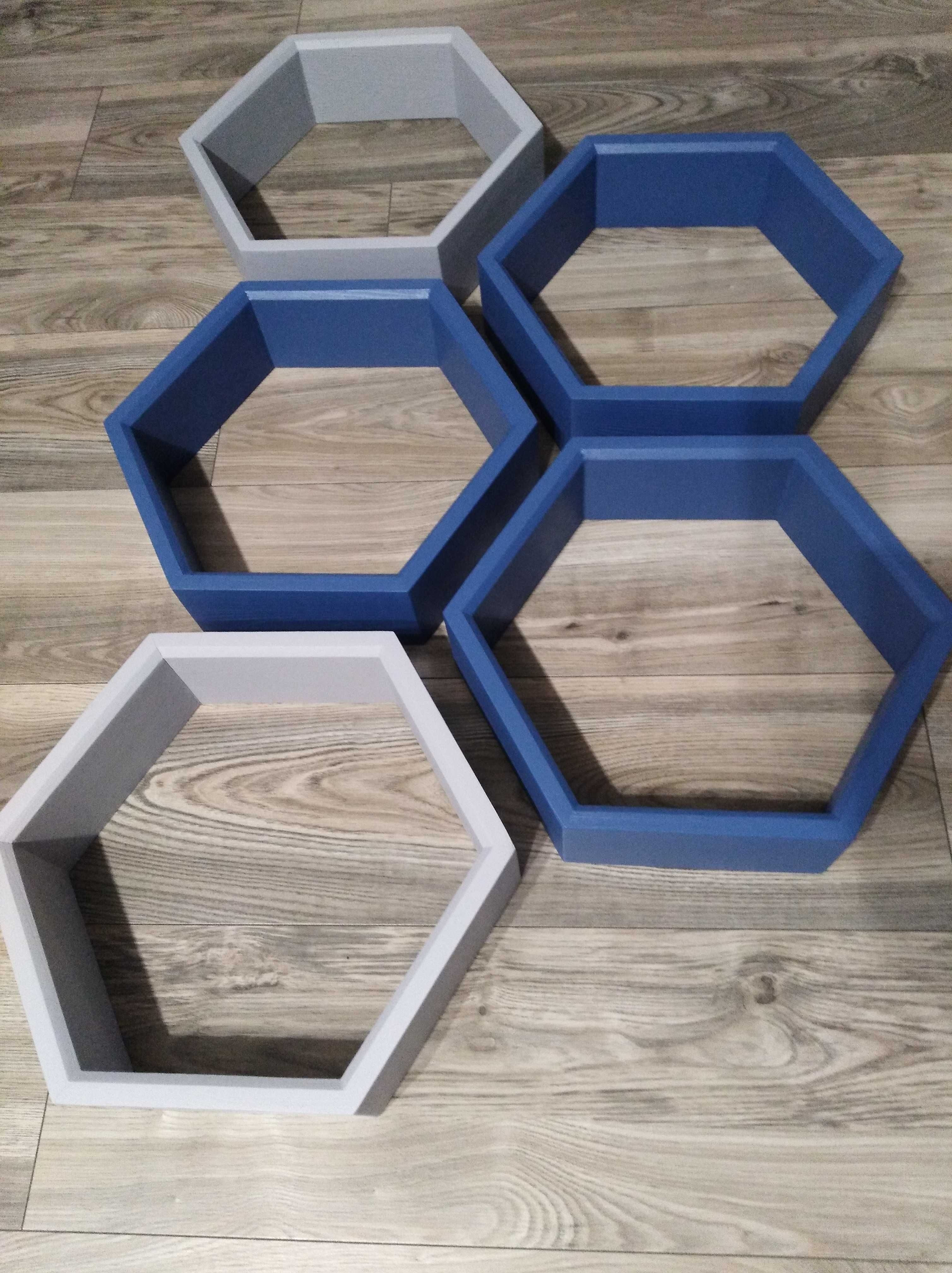 Półka,półki plaster miodu hexagon