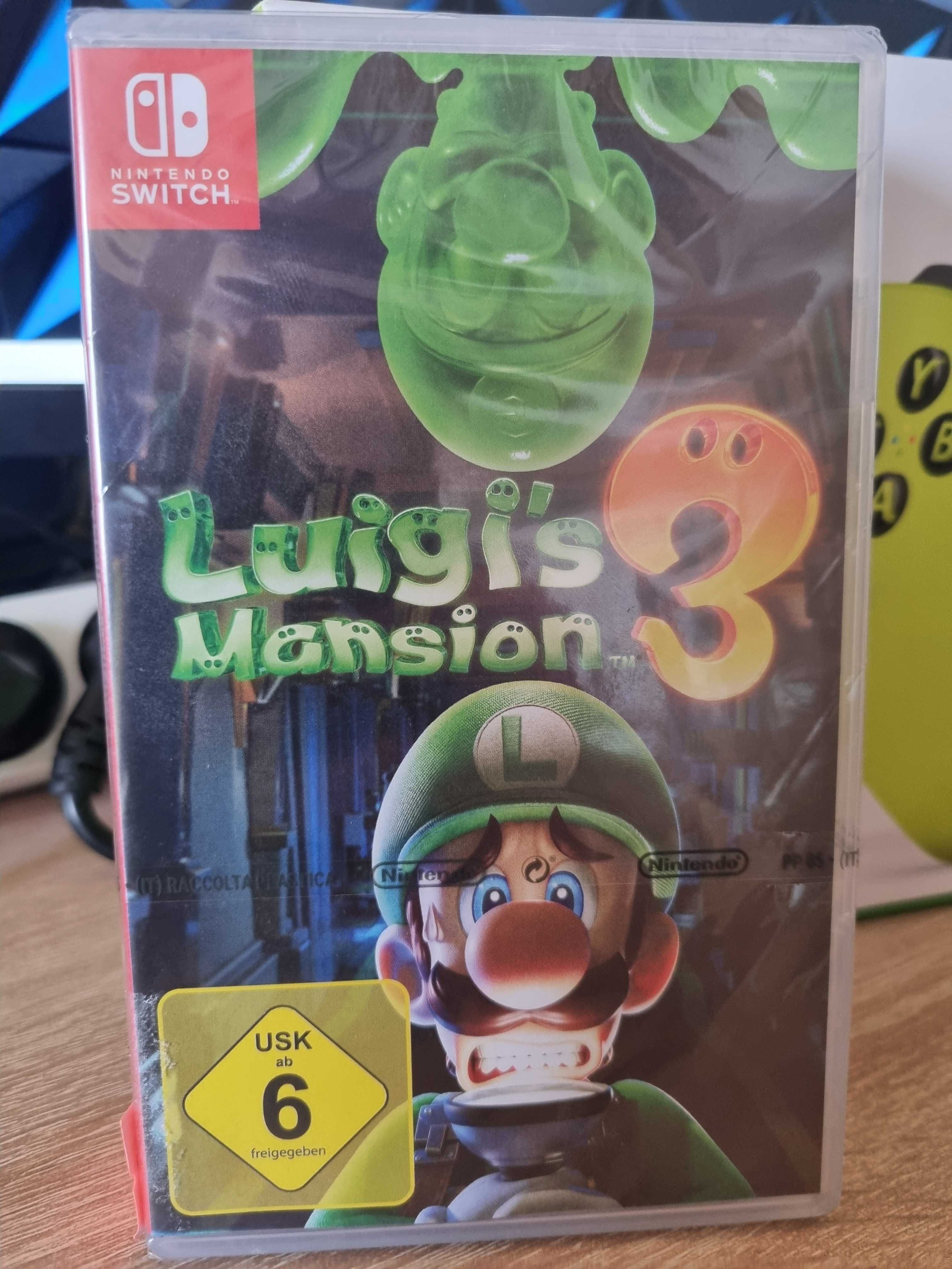 Luigi's Mansion 3 Switch Nowa Folia Sklep Wysyłka Wymiana