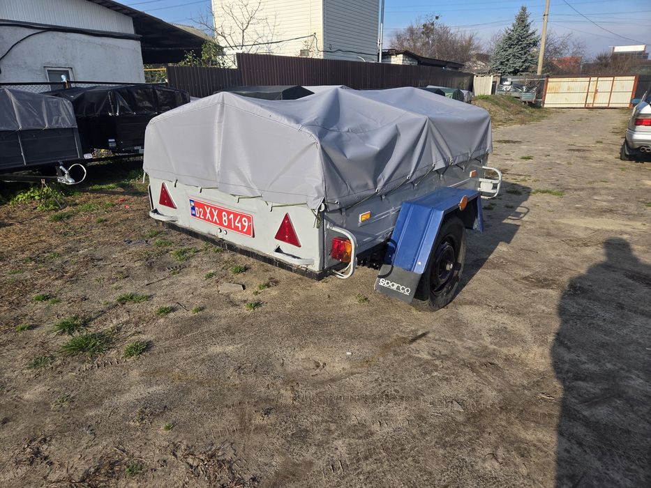 Причіп б.в. 1.85х1.30 відмінний стан