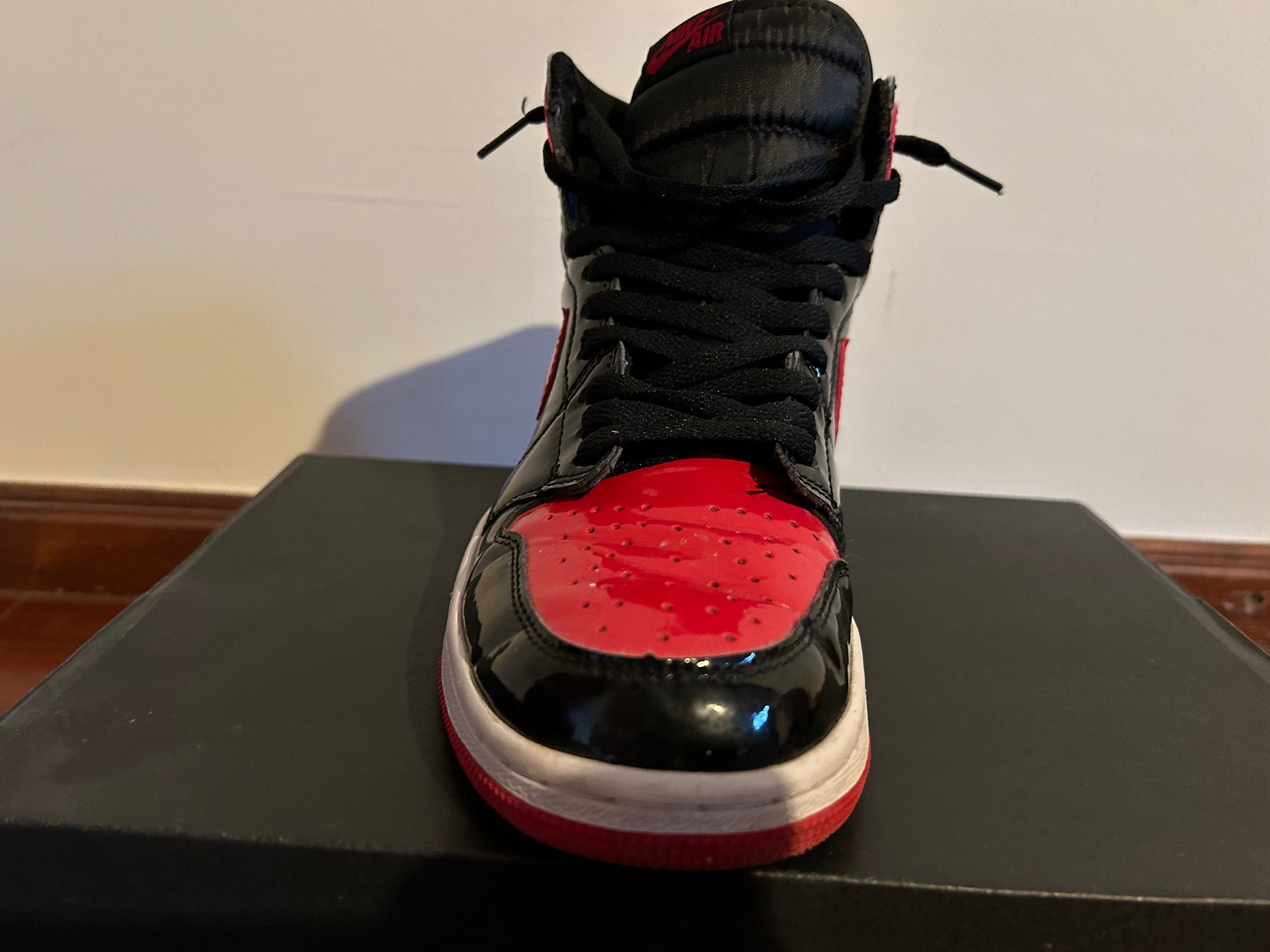 jordan 1 patent bred usado