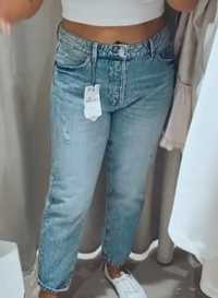 Jeansy zara mom fit 38 nowe