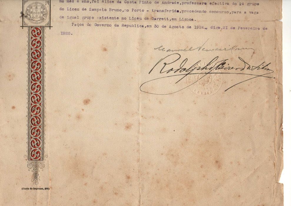 Diploma de Funções Públicas