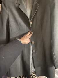 Blazer cinzento medio