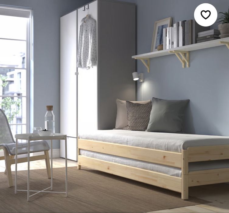 Cama dupla empilhavél IKEA utaker
