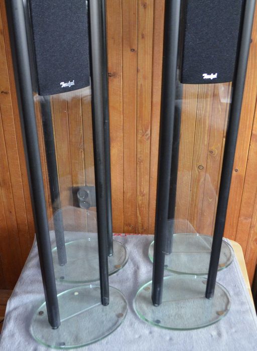 Super Design TEUFEL  MO 6 FR Kolumny głośniki  130watt szkło/aluminium