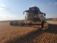 Omłot koszenie zbiór zbóż kukurydzy New holland CR8.90 mapowanie plonu