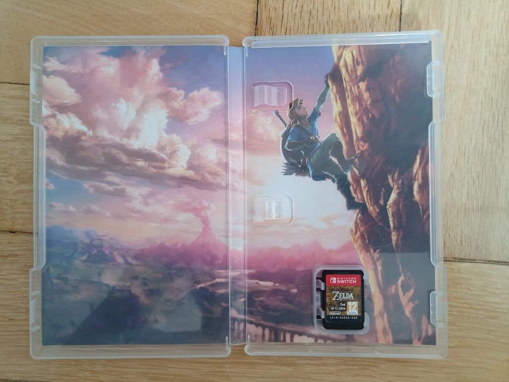 Nintendo Switch Lite z pokrowcem + gra Zelda: BOTW