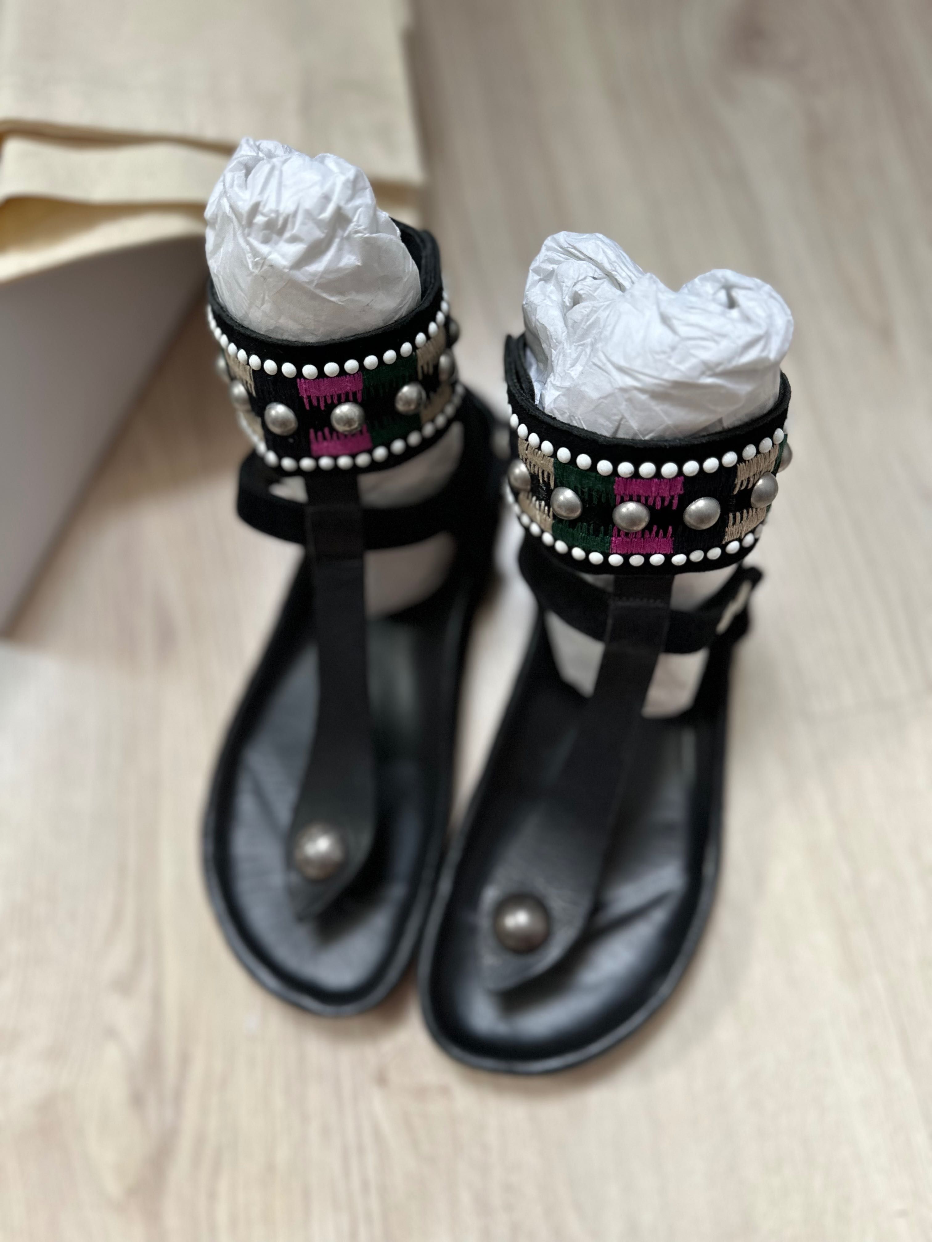 Sandały skórzane Isabel Marant rozm.37 stan bdb