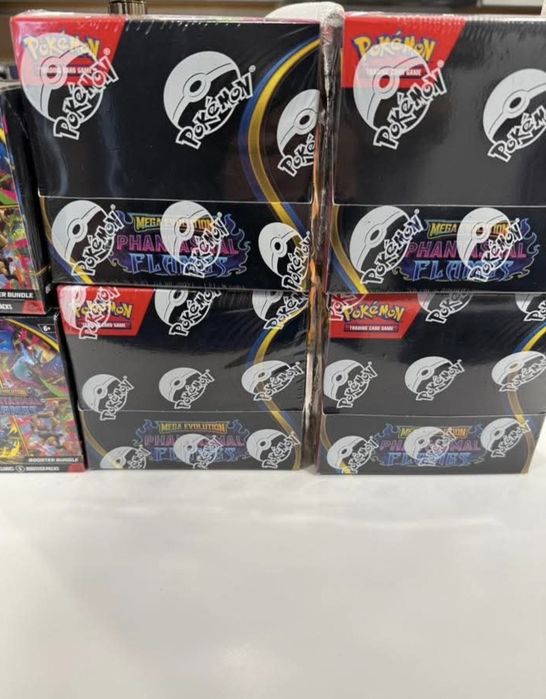 Pokémon Phantasmal flames booster box valor individual