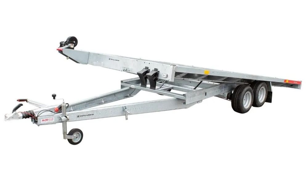 TEMARED Laweta uchylna CARKEEPER 4m platforma uniwersalna dmc 2,7T  Platformy uniwersalne różne wymiary i ładowność lekkie i hamowane