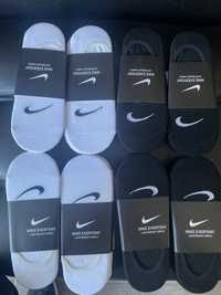 Носки короткі  Сліди  Nike 35-39, 40-45 Чорні  та білі