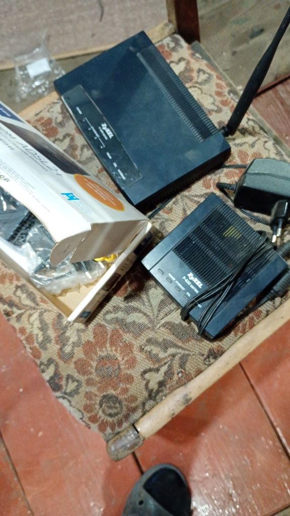 Adsl WiFi модеми Zyxel 3шт(один лот)