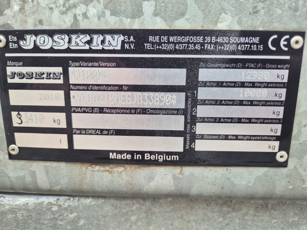 Wóz asenizacyjny Joskin MODULO2 10000MEB