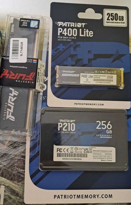 Нові комплектуючи ПК