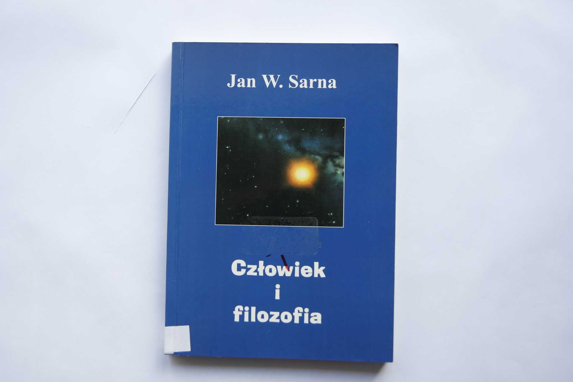 Człowiek i filozofia - Jan W. Sarna db real foto