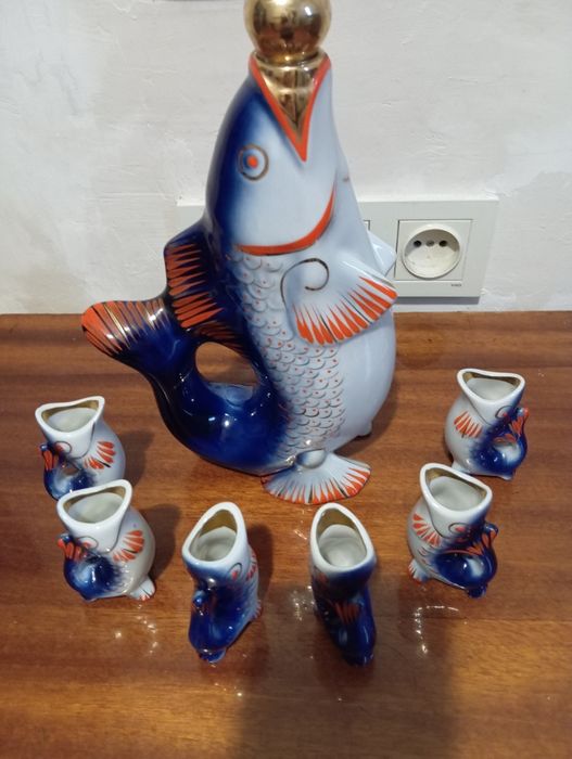 Керамічний сервіз " Риба"