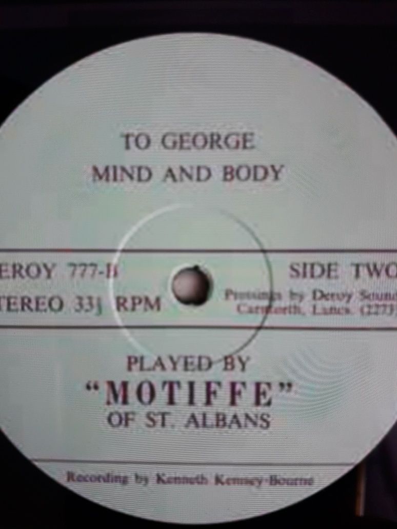 Archiwum rockowej psychodelii MOTIFFE- Motiffe. 1972.