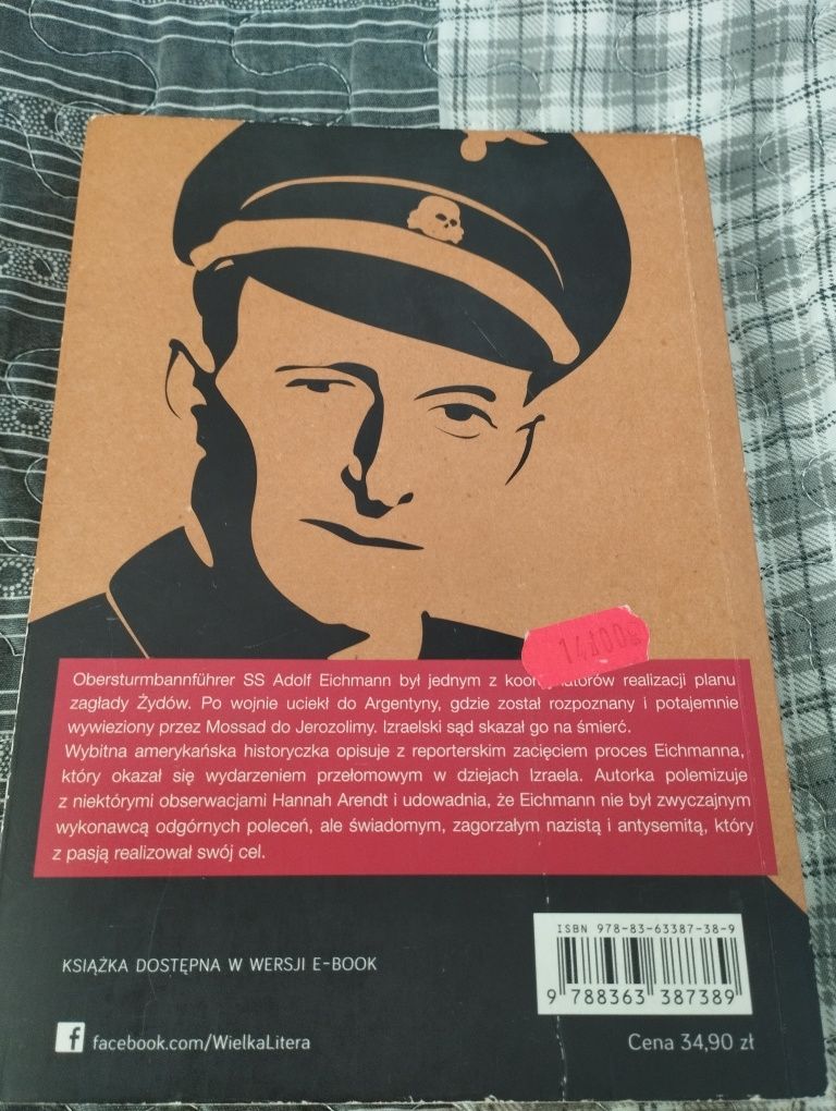 Proces Eichmanna Deborah Lipstadt książka stan idealny