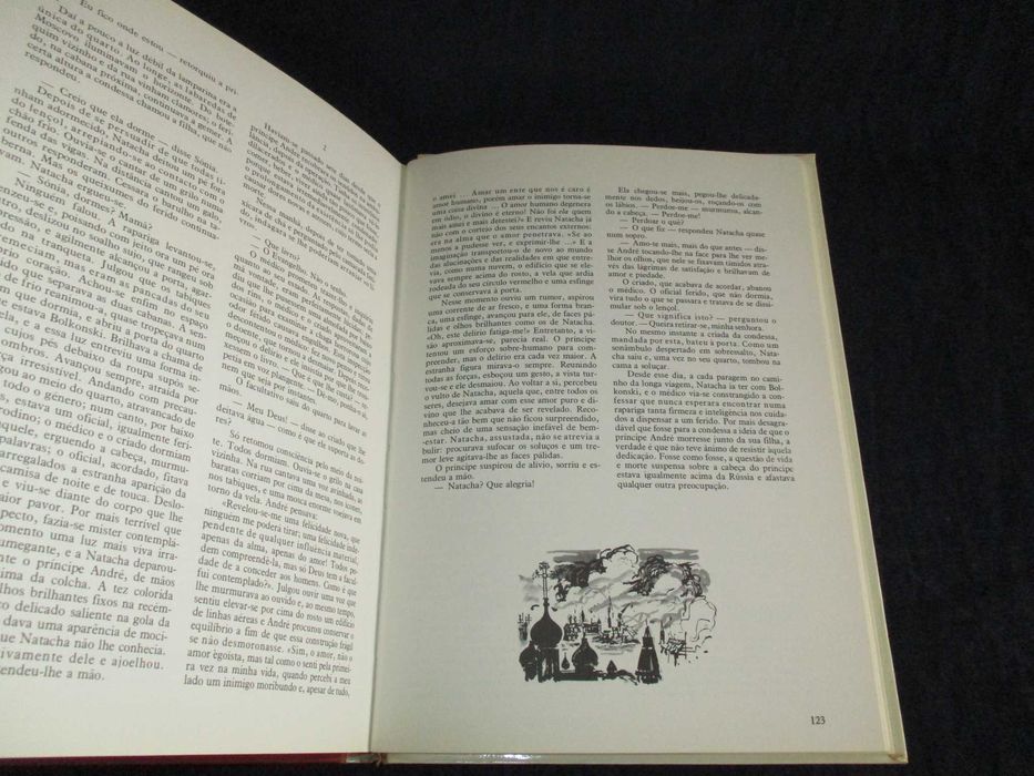 Livro Guerra e Paz Tolstoi Verbo juvenil 1973